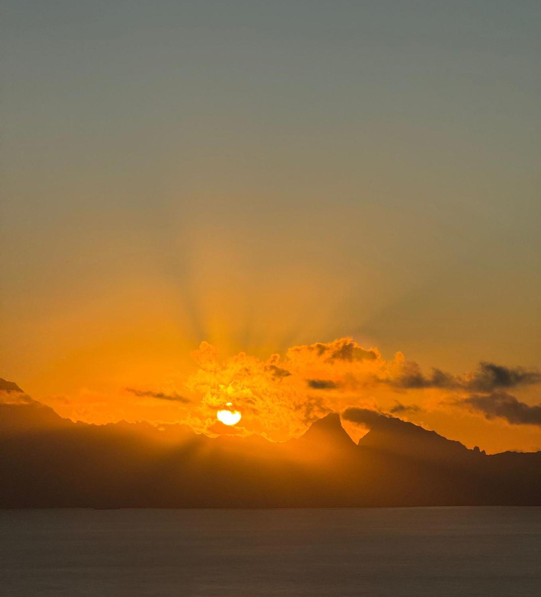 Logement Cosy Avec Piscine Et Vue Tahiti Punaauia Exteriör bild